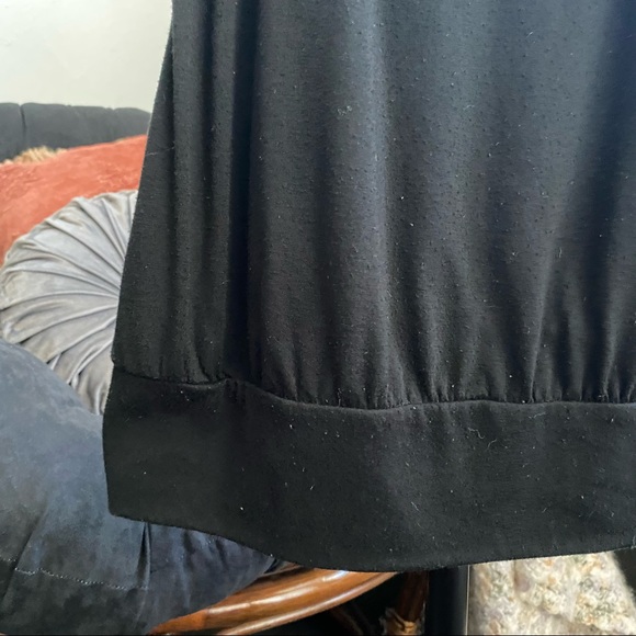 VNTG Xhilaration Black & Ivory Lace Bib Tank Top - Picture 3 of 6